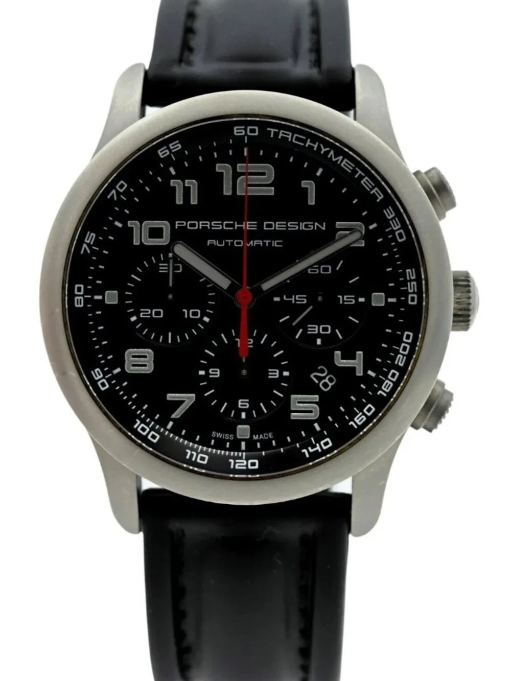 Porsche Design Dashboard 42mm Men's Auto Chrono Titanium Watch- Ref: 6612.10/1!